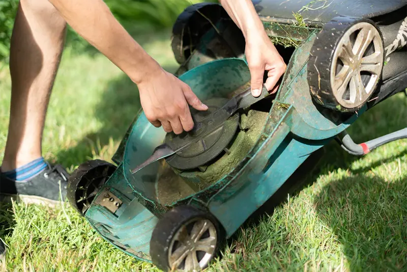 Use The Right Mower Setting For Cleaner Results