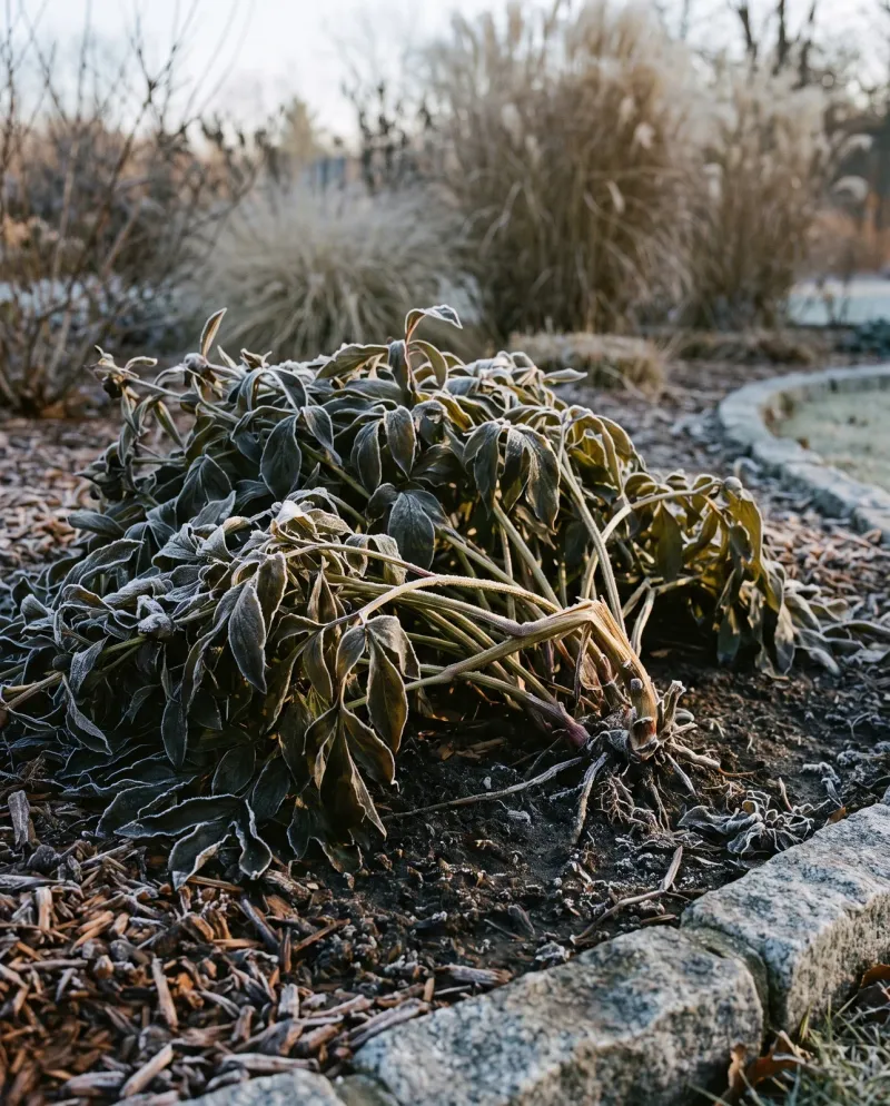 Wait For Frost Before Cutting Back Peony Foliage Wait For Frost Before Cutting Back Peony Foliage