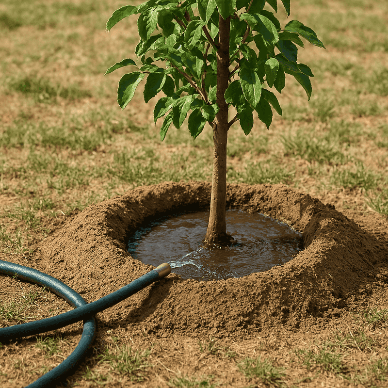 Water regularly while the new shrub establishes