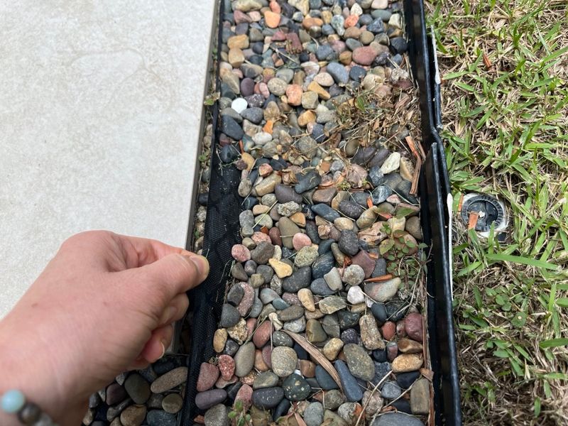 Weeds Eventually Grow On Top Of Fabric