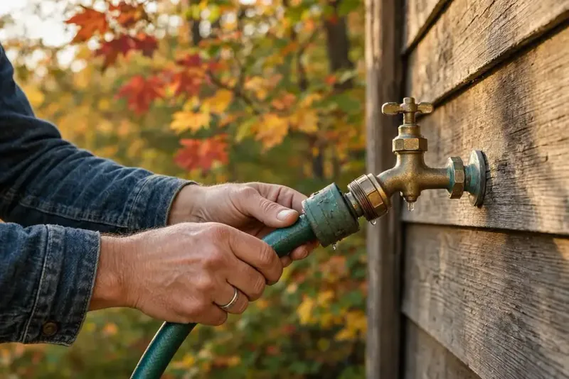 Why Wisconsin homeowners should disconnect hoses before freezing weather Why Wisconsin homeowners should disconnect hoses before freezing weather