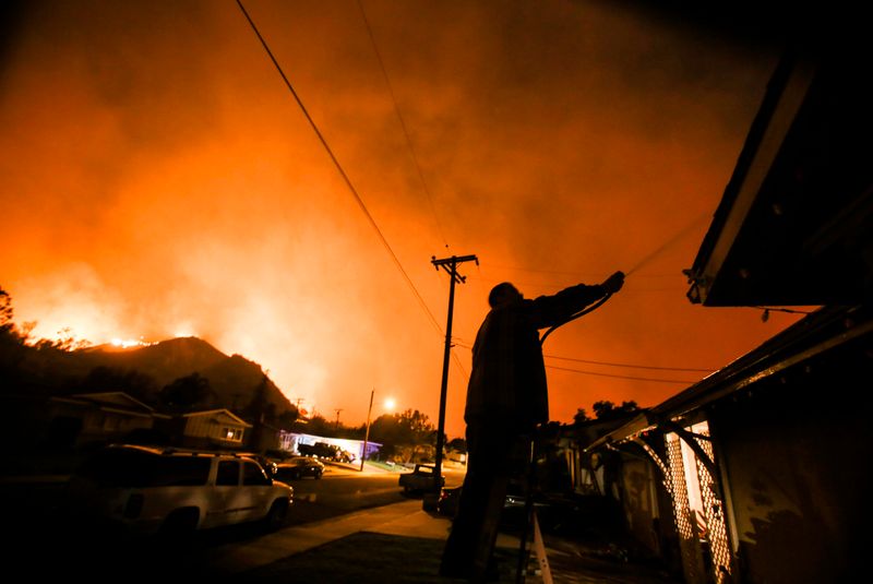 Wind Can Push Fire Toward Structures Quickly Wind Can Push Fire Toward Structures Quickly