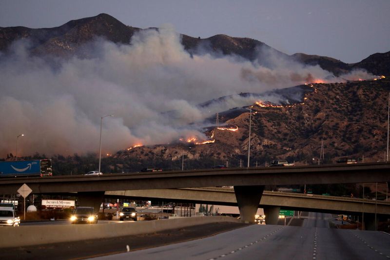 Wind Can Spread Falling Embers Faster