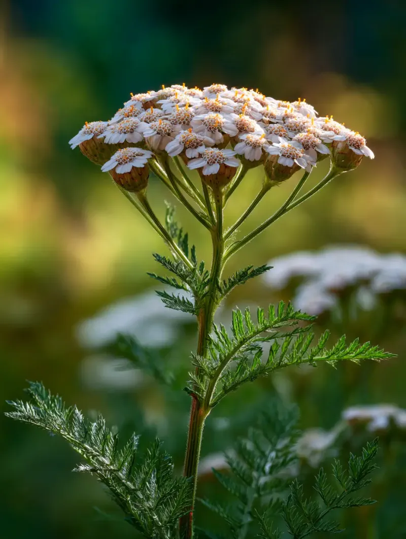 Yarrow (Achillea millefolium) Yarrow (Achillea millefolium)