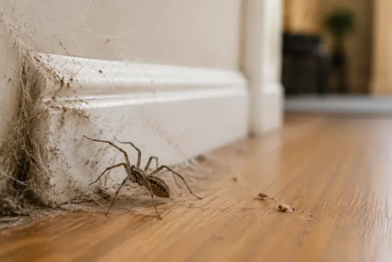 Your Home Offers The Shelter Spiders Need