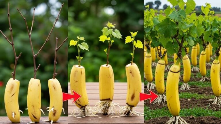 The Banana And Grape Rooting Trick Arizona Gardeners Are Trying To Start A Grapevine From Scratch