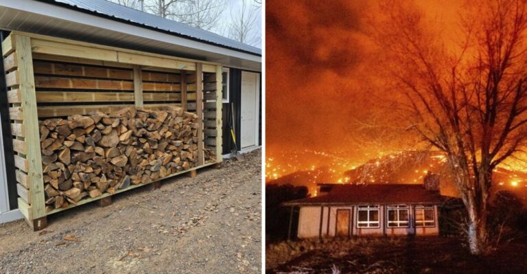 How Far Firewood Should Be Stacked From Your California Home This Fall