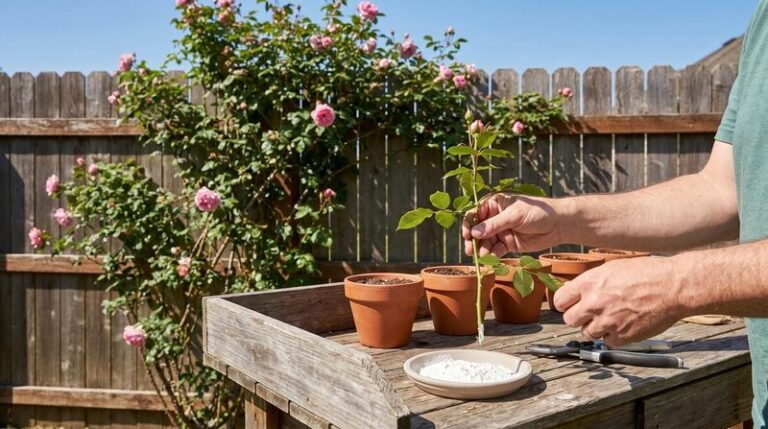 The Rose Cutting Trick That Grows A Whole New Bush From One Stem In Your Arizona Yard