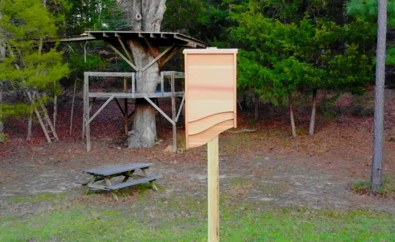 A Bat House Gives Them A Safe Place To Roost A Bat House Gives Them A Safe Place To Roost