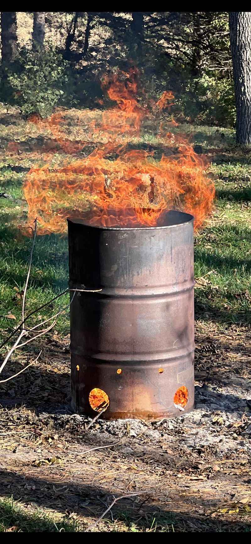 A Burn Barrel Won't Get You Around The Ban