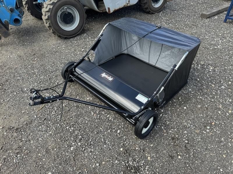 A Lawn Sweeper Can Save Time Under Larger Trees A Lawn Sweeper Can Save Time Under Larger Trees