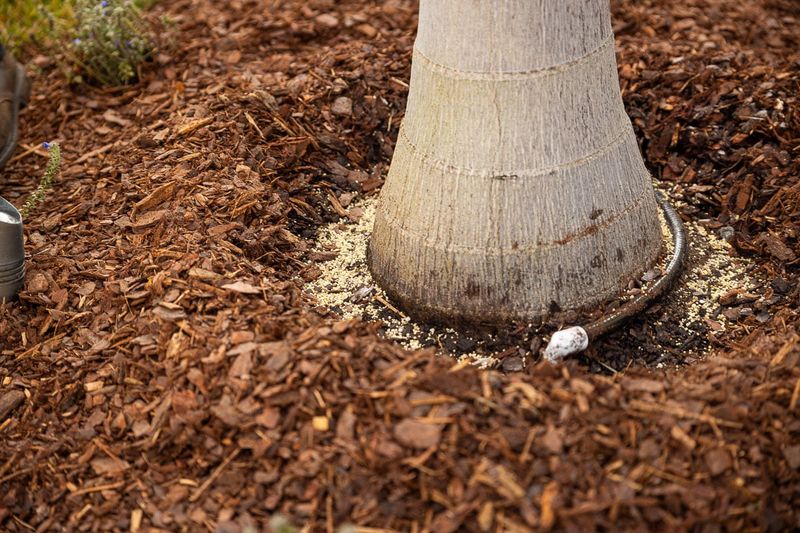 A Layer Of Mulch Over The Roots A Layer Of Mulch Over The Roots