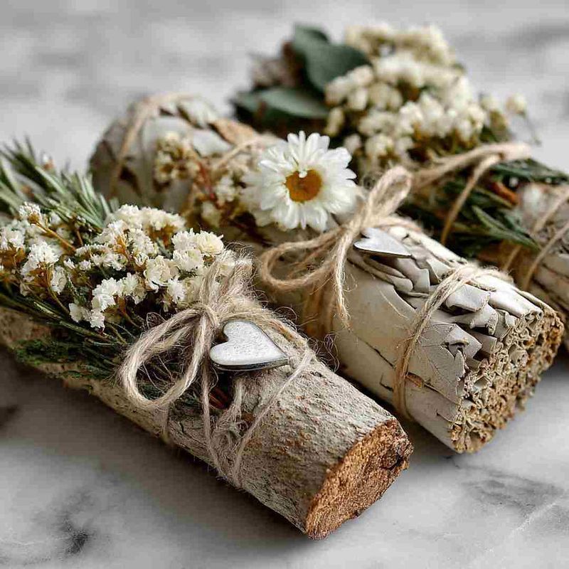 Add Silvery Sprigs To Dried Flower Arrangements