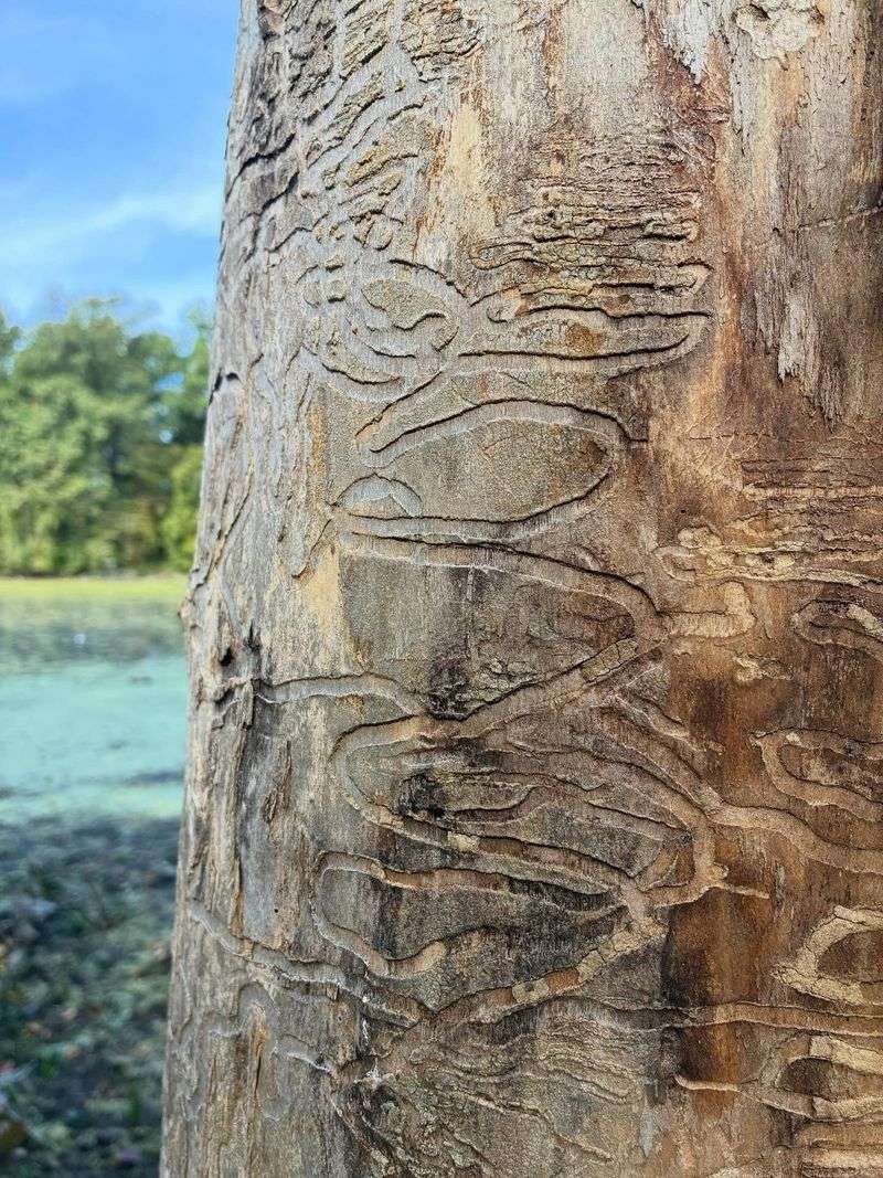 Ash Trees Damaged By Emerald Ash Borer Become Brittle