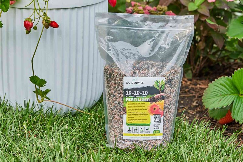 Balanced Fertilizer Keeps Blooms And Leaves In Check