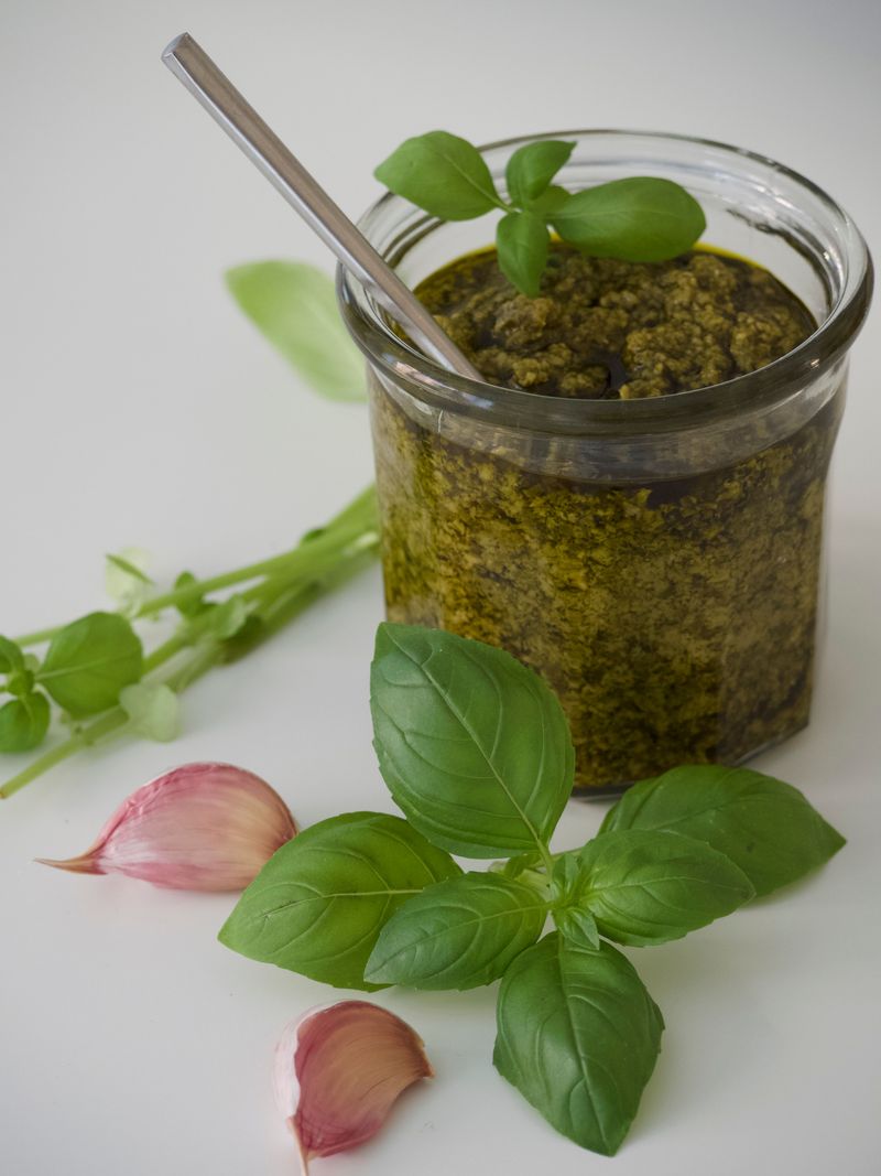 Blend Big Batches Into Pesto Blend Big Batches Into Pesto