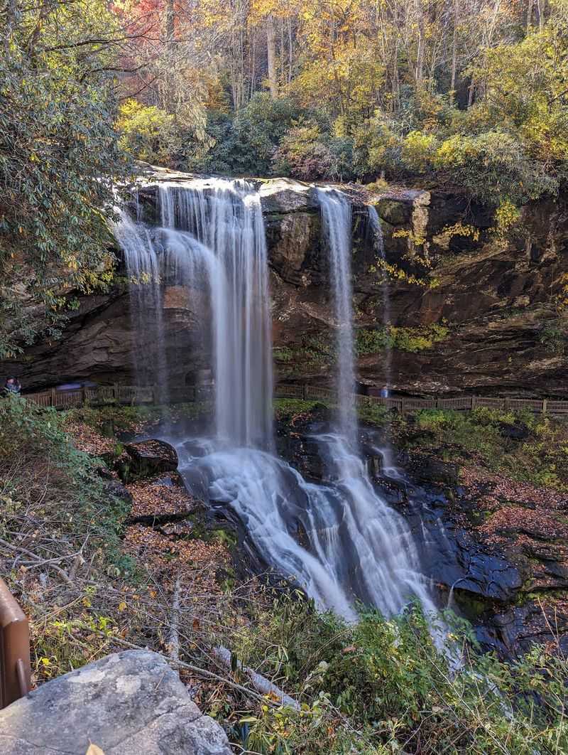 Bridal Veil Falls Starts The Trip Near Highlands Bridal Veil Falls Starts The Trip Near Highlands