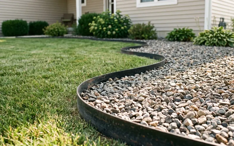 Building The Gravel Bed Starts With Digging And Edging Building The Gravel Bed Starts With Digging And Edging