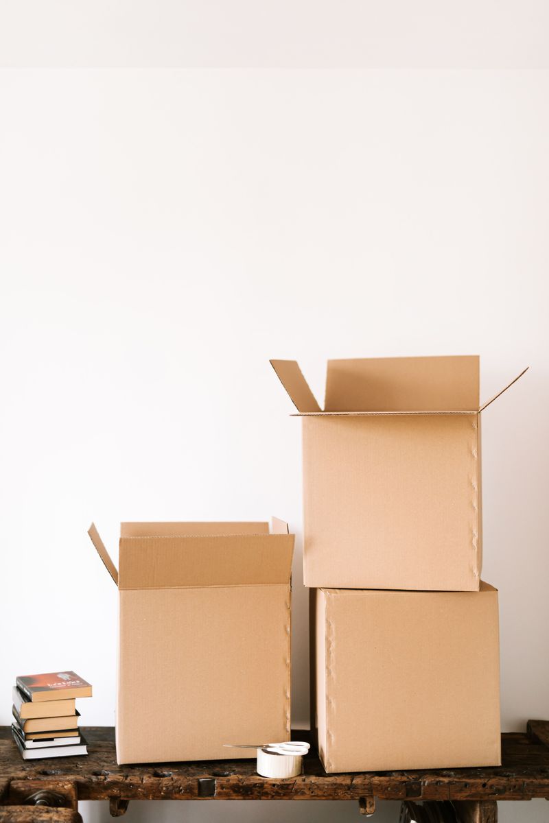Cardboard Storage Boxes