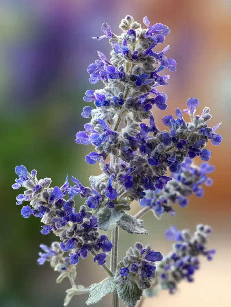 Catmint As A Living Fence Line