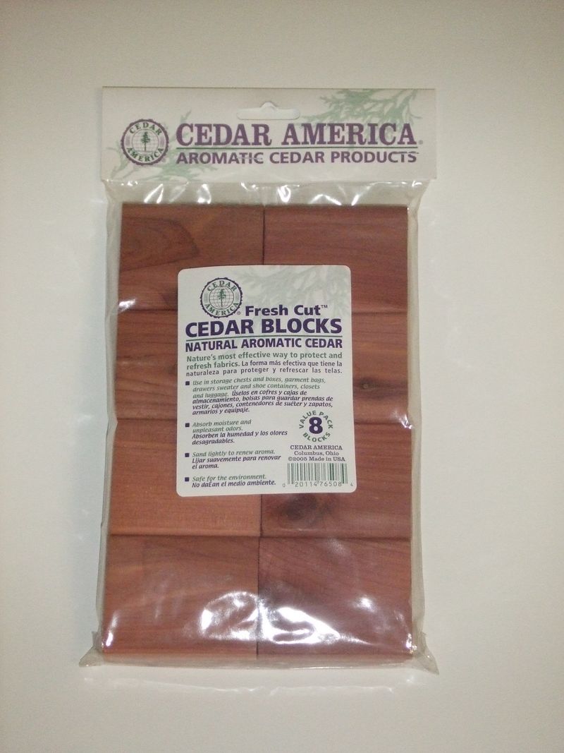 Cedar Blocks In Basements And Storage Areas Cedar Blocks In Basements And Storage Areas