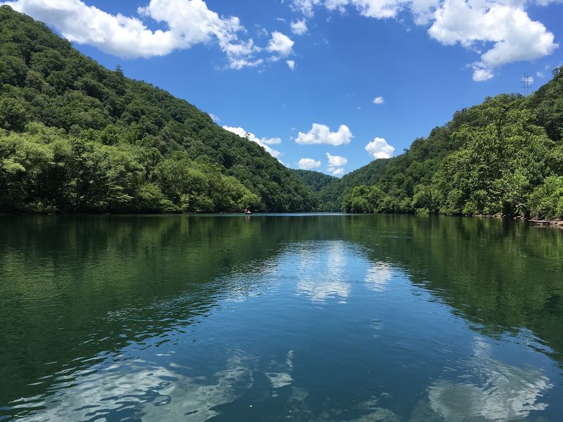 Cheoah Lake Sets The Scene In The Opening Miles