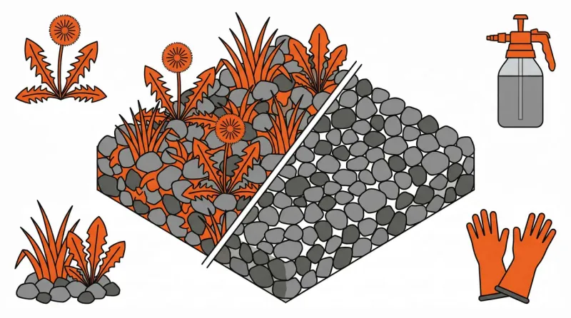 Choose a labeled treatment for weeds already growing Choose a labeled treatment for weeds already growing