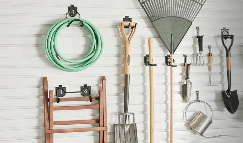 Clean And Store Garden Tools And Hoses