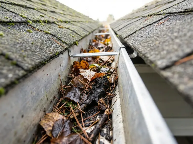 Clogged Gutters Cause Rain Damage Later Clogged Gutters Cause Rain Damage Later