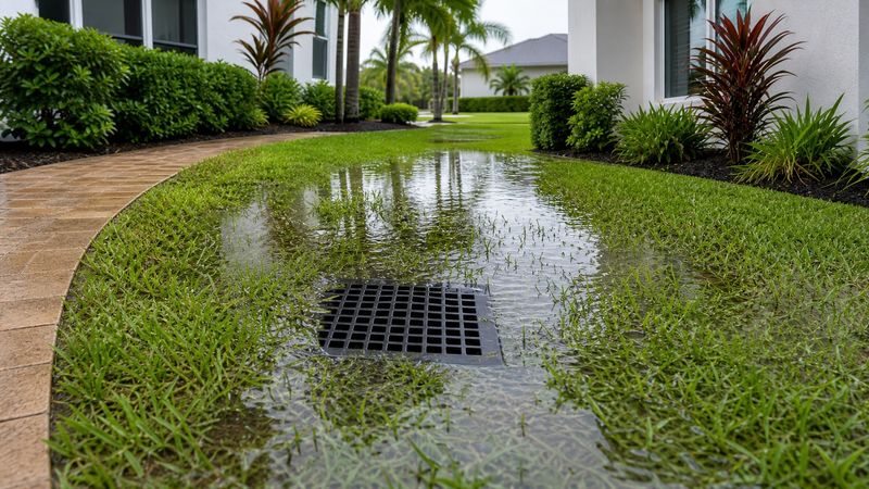 Clogged Storm Drains And Swales Back Up Fast