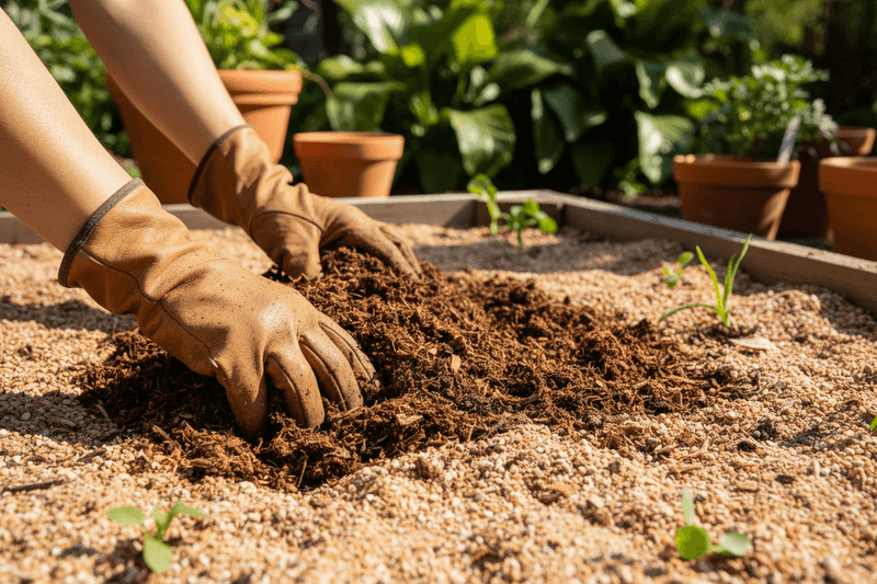 Compost Helps Sand Hold Water And Nutrients Compost Helps Sand Hold Water And Nutrients