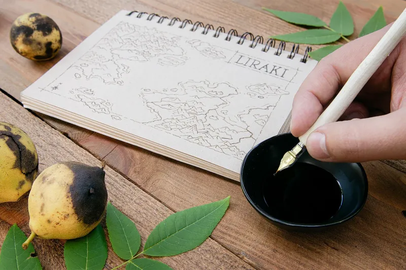 Concentrate It Into Ink For Drawing