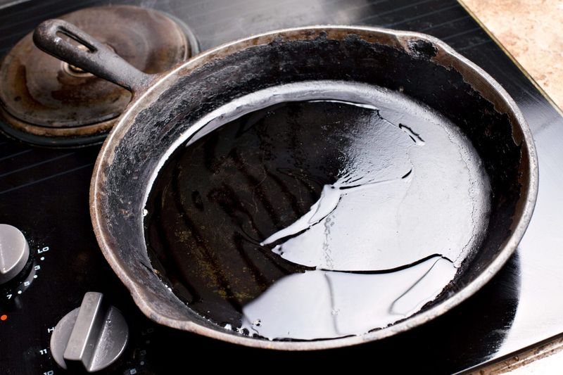 Cooking Oils And Greasy Leftovers
