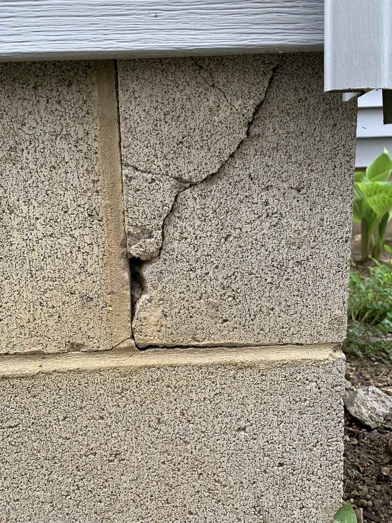 Cracks in Block Walls and Foundations