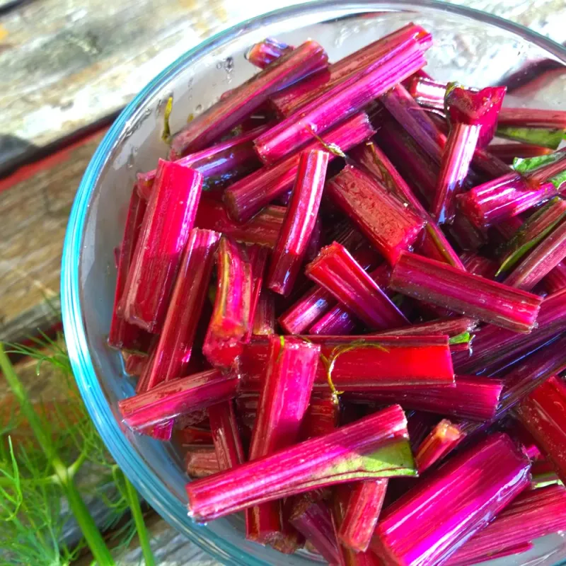 Don’t Forget The Stems And Pickle Them