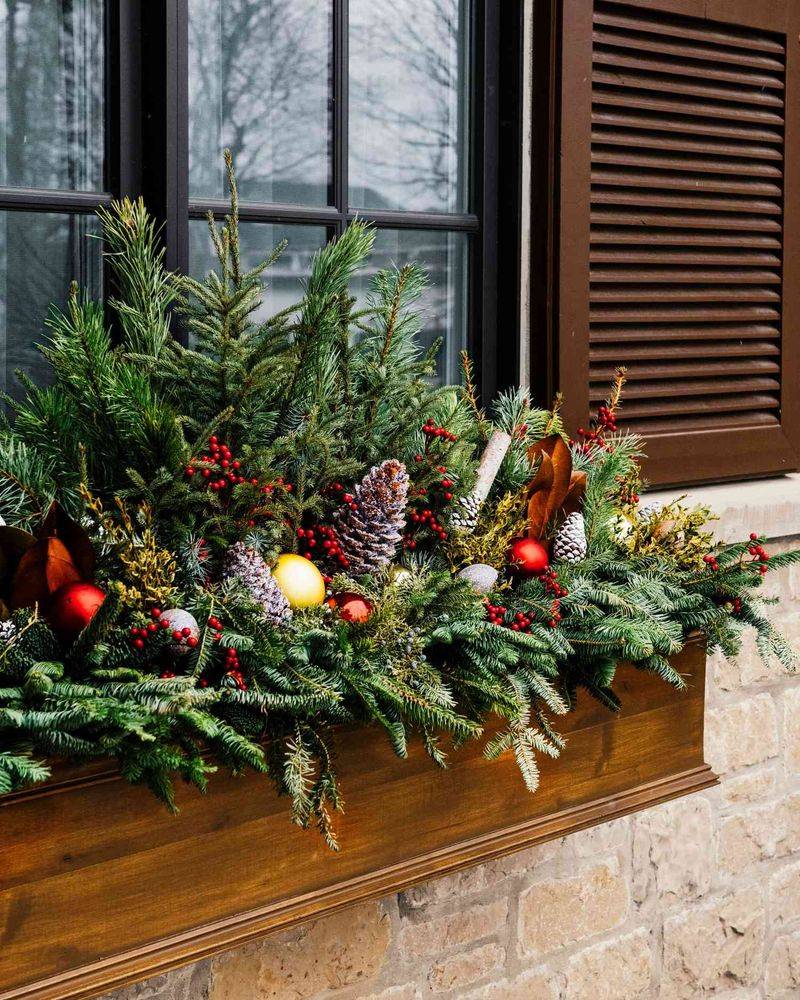 Evergreen Boughs Add Lasting Texture Evergreen Boughs Add Lasting Texture