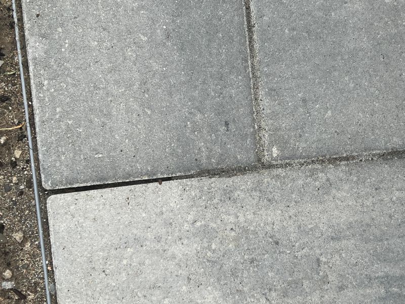 Fill Joints With Polymeric Sand
