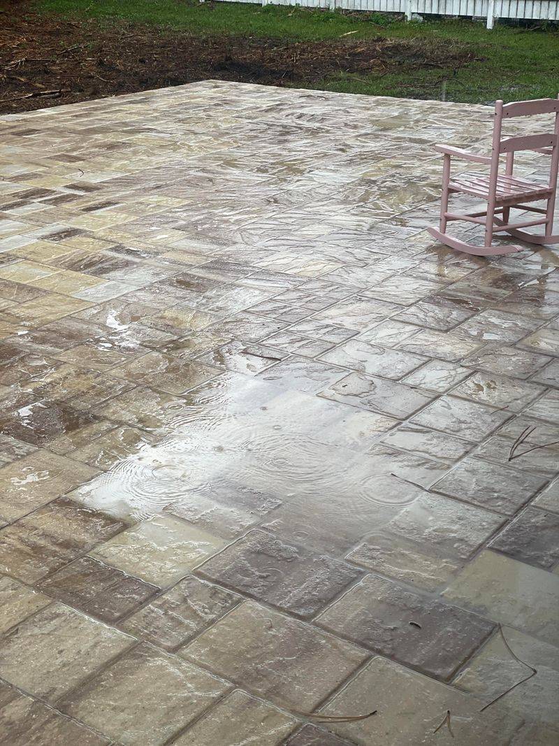 Fix Low Spots Where Water Pools