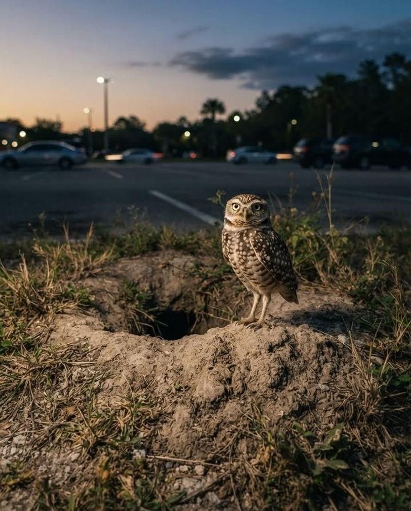 Florida Burrowing Owls Nesting In Open Lots Florida Burrowing Owls Nesting In Open Lots