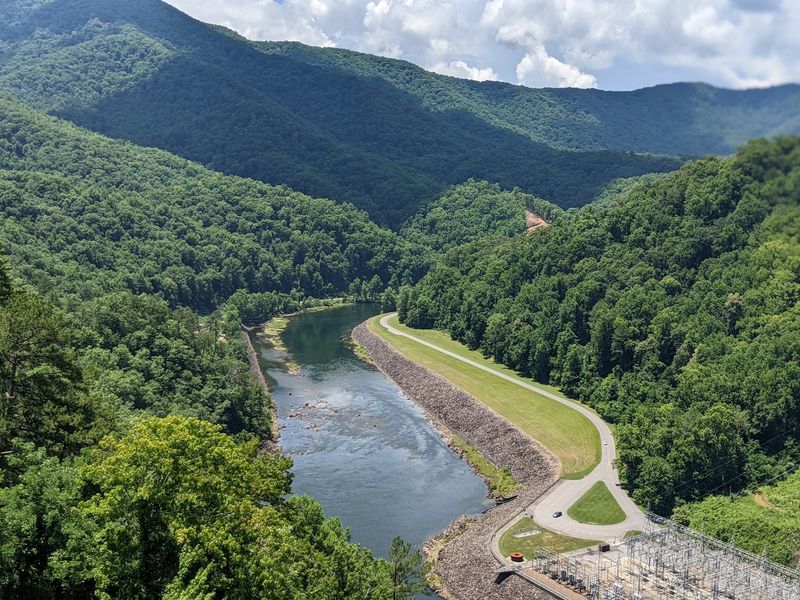 Fontana Dam Is The Tallest Dam East Of The Rockies