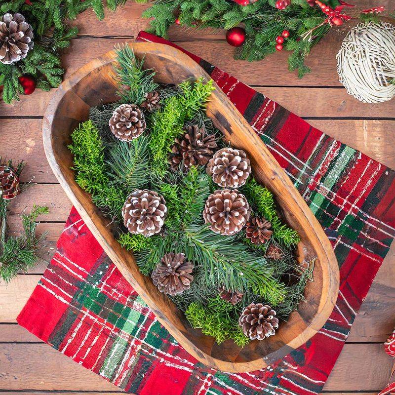 Gather Pinecones And Fallen Twigs For A Natural Base