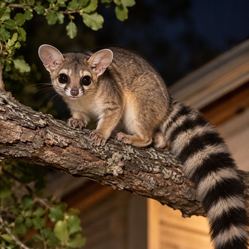 Give the visitor space and remove attractants Give the visitor space and remove attractants