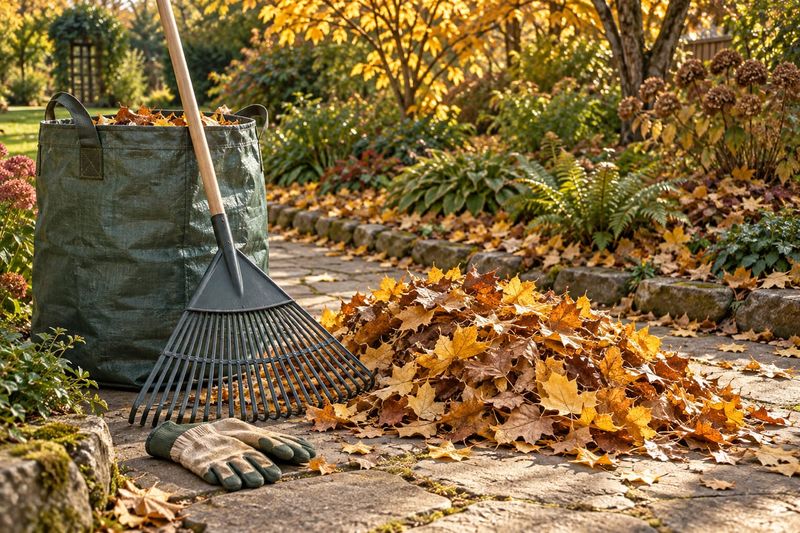 Handle Leaf Piles Safely In North Carolina