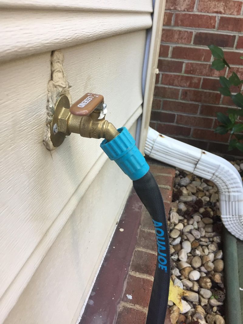 Hoses Need Draining Before Hard Freezes