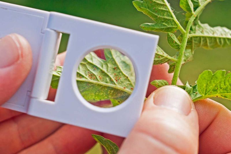 Inspect Leaf Undersides Afterward Inspect Leaf Undersides Afterward