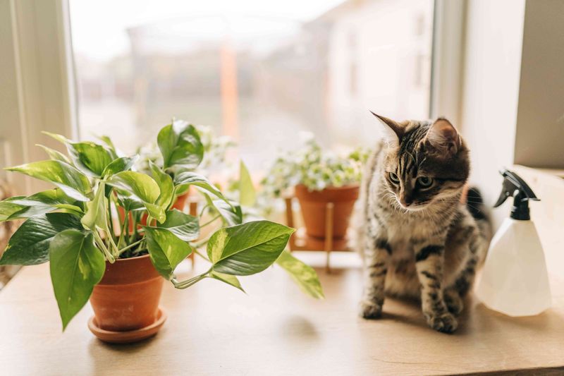 Keep pothos out of reach of pets Keep pothos out of reach of pets