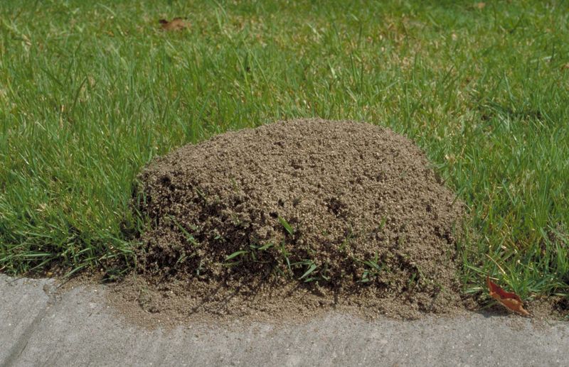 Kicking Or Raking A Fresh Fire Ant Mound Can Spread The Problem Kicking Or Raking A Fresh Fire Ant Mound Can Spread The Problem