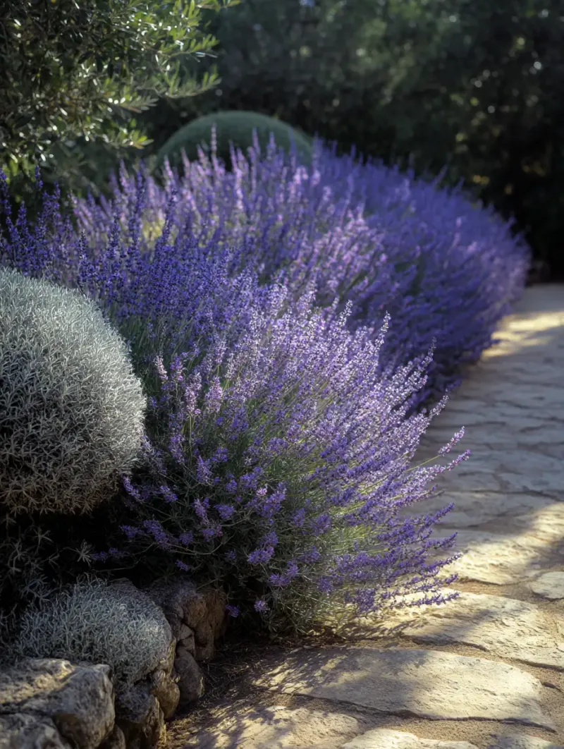 Lavender Handles Reflected Heat Well Lavender Handles Reflected Heat Well