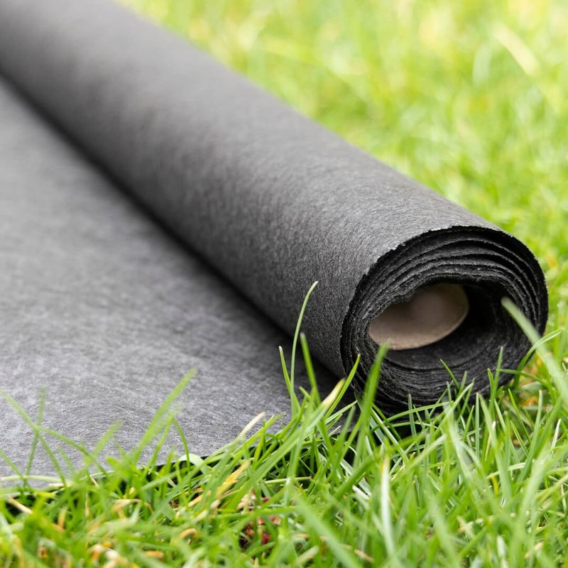 Laying The Weed Fabric The Wrong Way Laying The Weed Fabric The Wrong Way