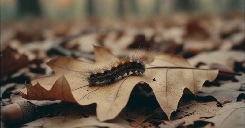 Many Butterflies And Moths Sleep Under Leaf Piles Many Butterflies And Moths Sleep Under Leaf Piles
